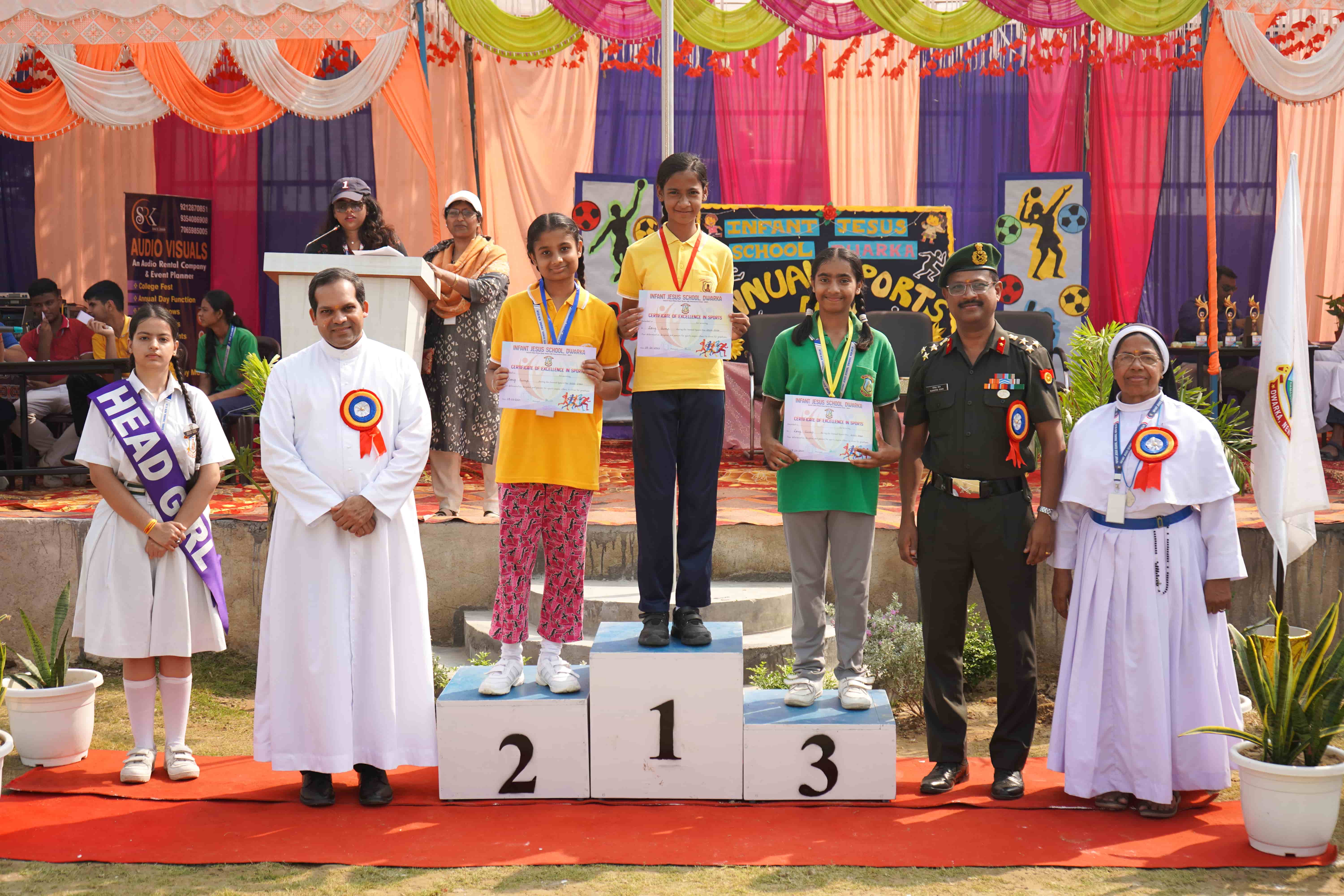 Students performing at Autumn Festival